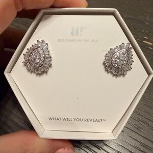 Stunning Silver Teardrop Earrings